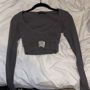 Pretty Little Thing Long Sleeve Crop Top